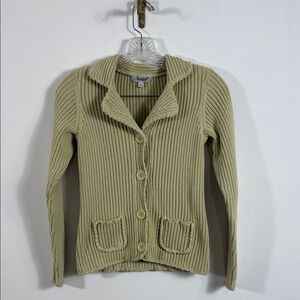 Jessica Sport Y2K style knit cardigan small